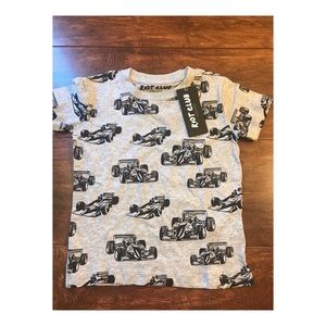 Riot club boys race car tee